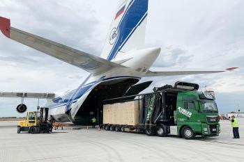 Optima chartert eines der größten Frachtflugzeuge der Welt für eine Anlagenlieferung in die USA