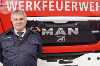 Ralf Zerbes ist neuer Leiter der Werkfeuerwehr im Industriepark Wiesbaden